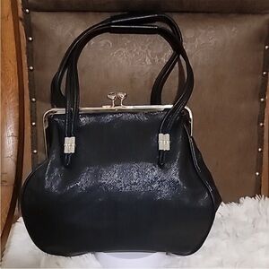 Lulu NYC Shoulder Bag with a little shimmer Black